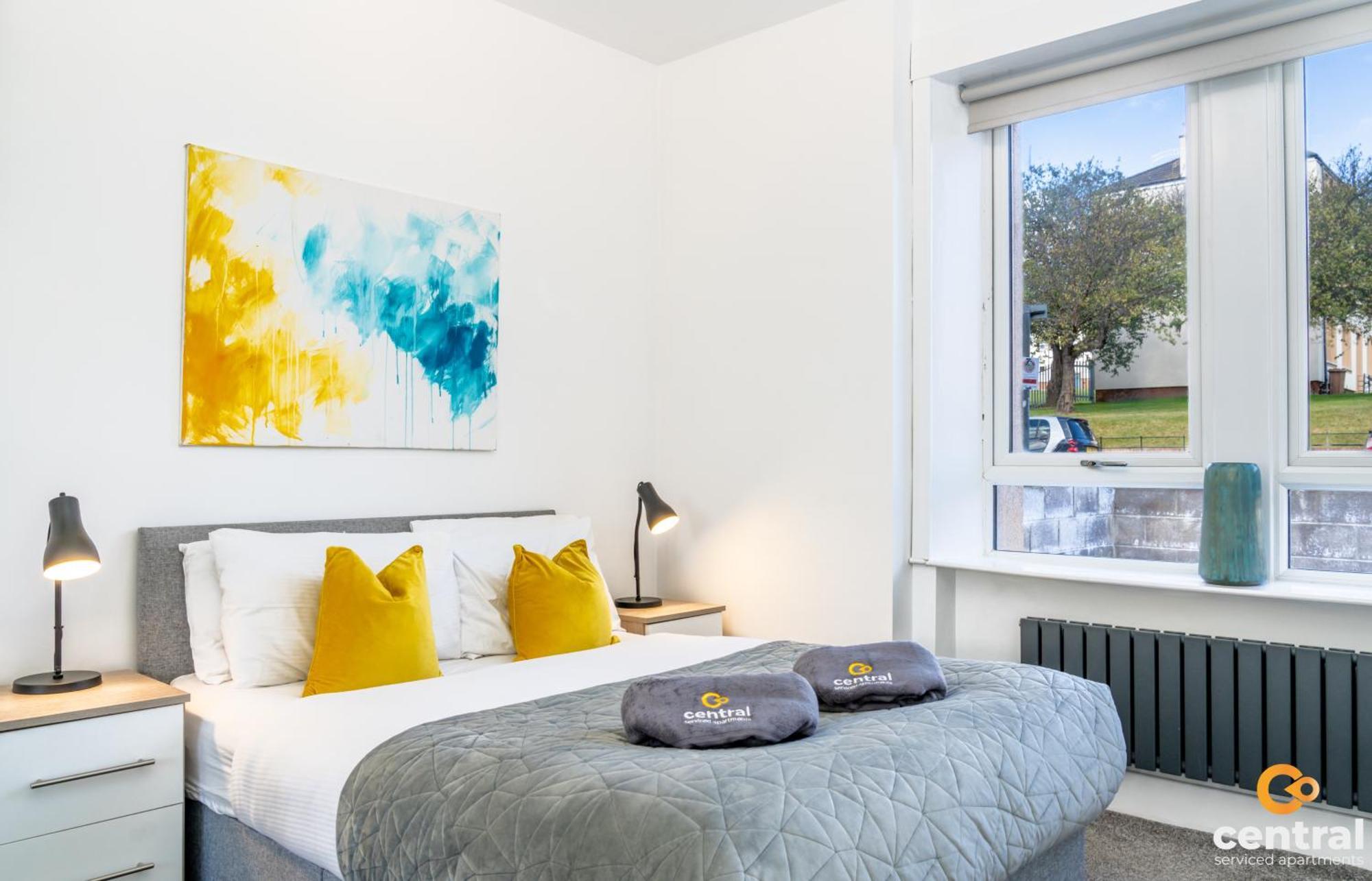 Central Serviced Apartments - 2 Bedroom - Free Street Parking - Fast Wifi - Smart Tvs In All Rooms - Ground Level - Family Neighbourhood - 3 X Double Beds - Heating 24-7 - Trade Stays - Weekly & Monthly Offers Dundee Exterior foto